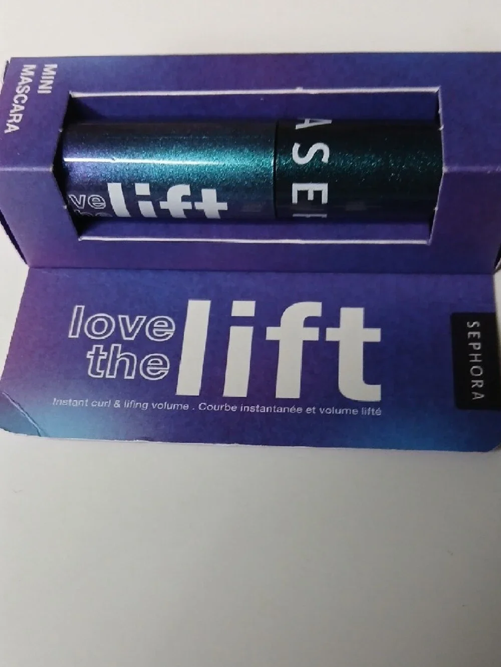 Sephora Mini Mascara 5ml Curling 12hr Lifted Curl And Volume Black
